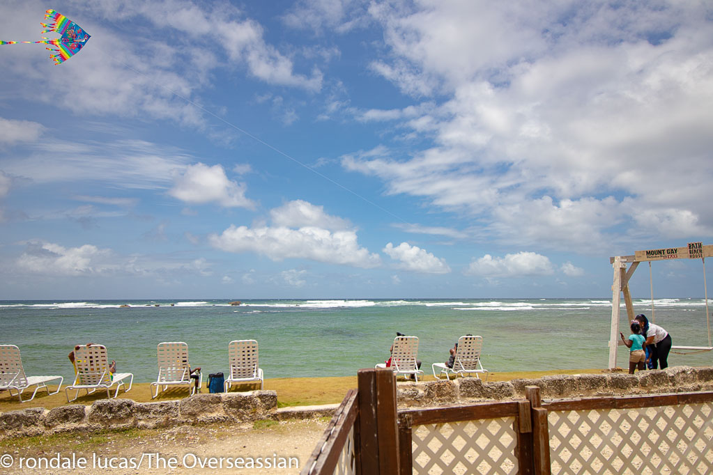A Kite flying at Bath Beach House Barbados.