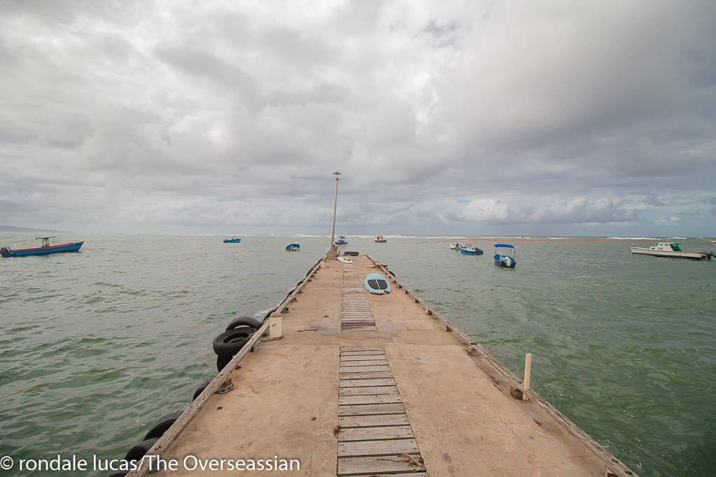 The Consett Bay Jetty St John Barbados.